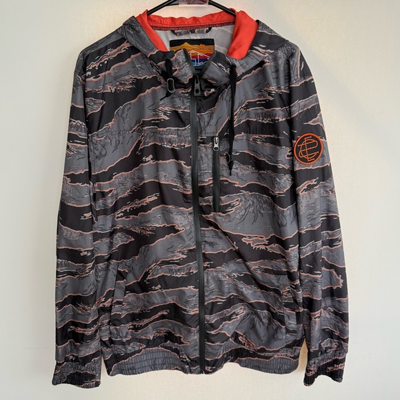Empyre Surplus Co. Camouflage Windbreaker Jacket size XL - Picture 1 of 4